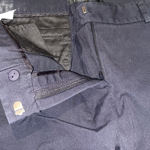 THEORY black trouser straight pants Size 4 - Picture 5 of 7